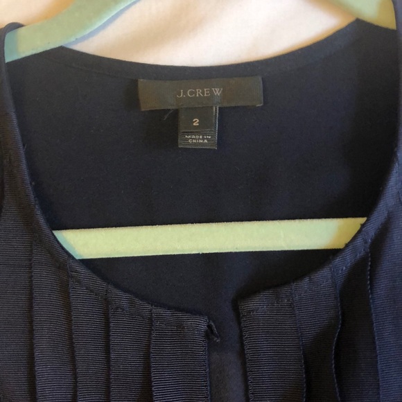 Jcrew navy blouse size 2 - Picture 5 of 5